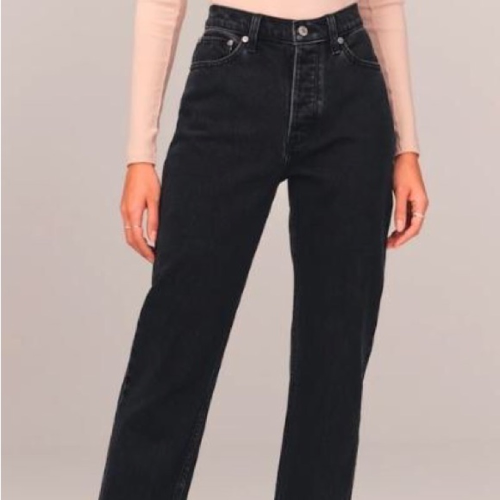 Abercrombie & Fitch Curve Love The Dad Jeans